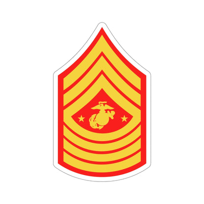 Rank E9 SGMMC (USMC) STICKER Vinyl Die-Cut Decal-6 Inch-The Sticker Space