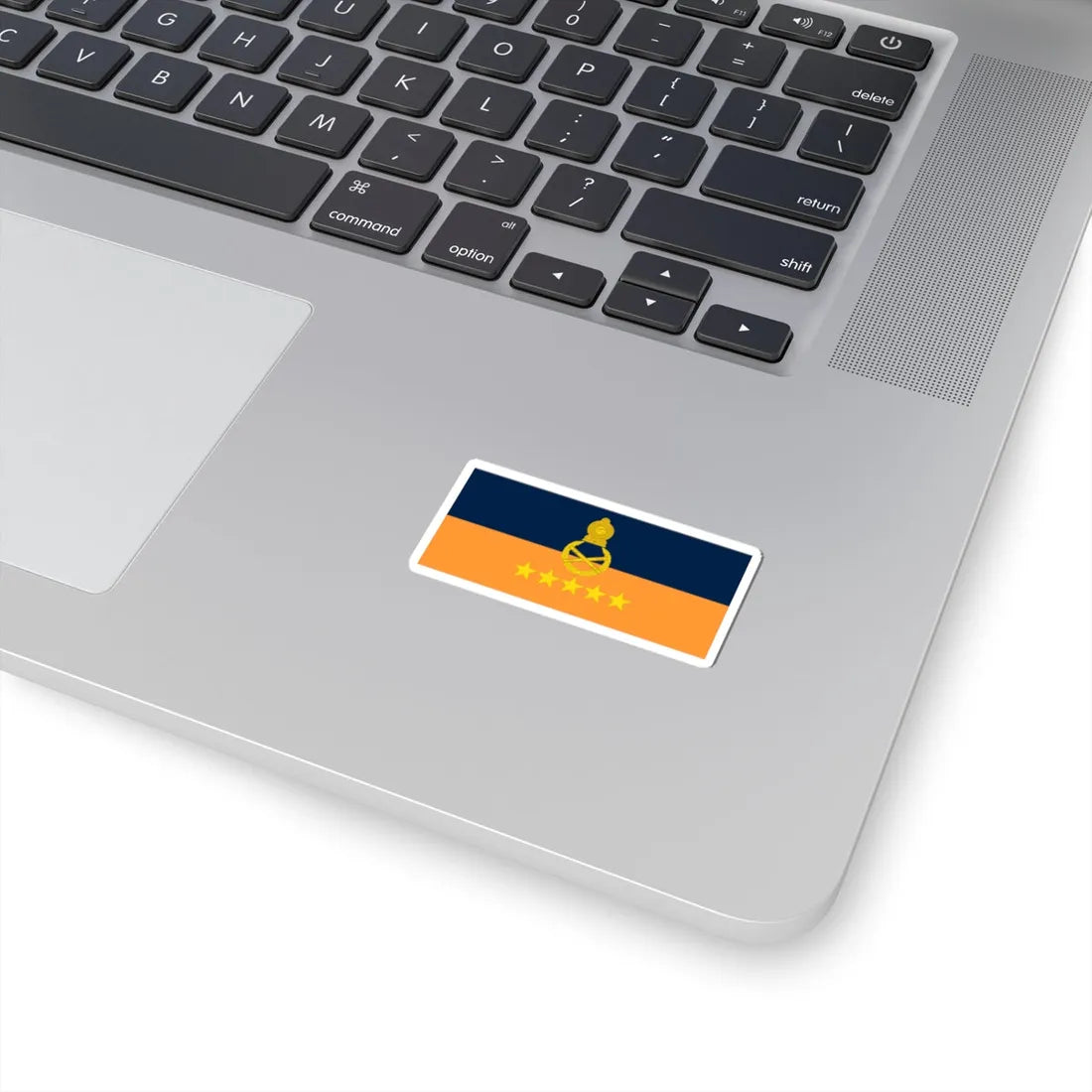 Rank flag for Field marshal Sri Lanka (Sri Lanka) STICKER Vinyl Kiss-Cut Decal - The Sticker Space