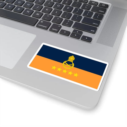 Rank flag for Field marshal Sri Lanka (Sri Lanka) STICKER Vinyl Kiss-Cut Decal - The Sticker Space