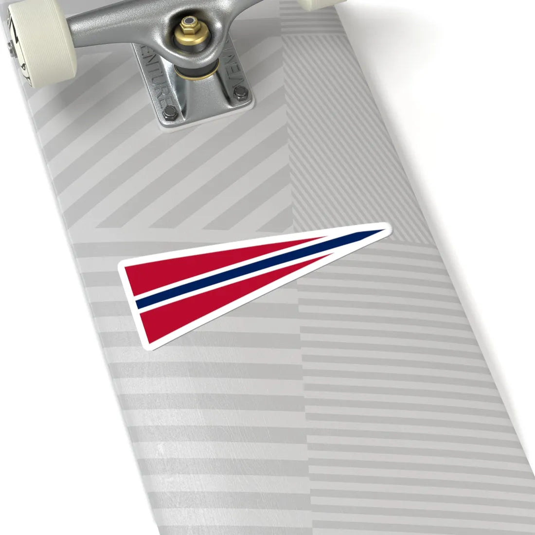 Rank Flag of a Norwegian Squadron Commander or Senior Officer (Norway) STICKER Vinyl Kiss-Cut Decal - The Sticker Space