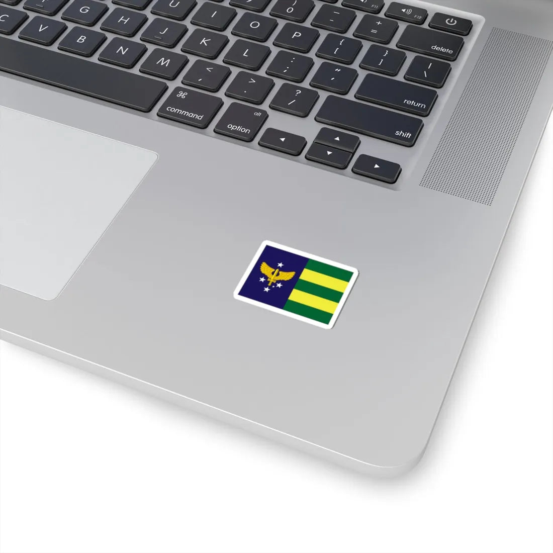 Rank flag of Air Marshal of Brazilian Air Force (Brazil) STICKER Vinyl Kiss-Cut Decal - The Sticker Space