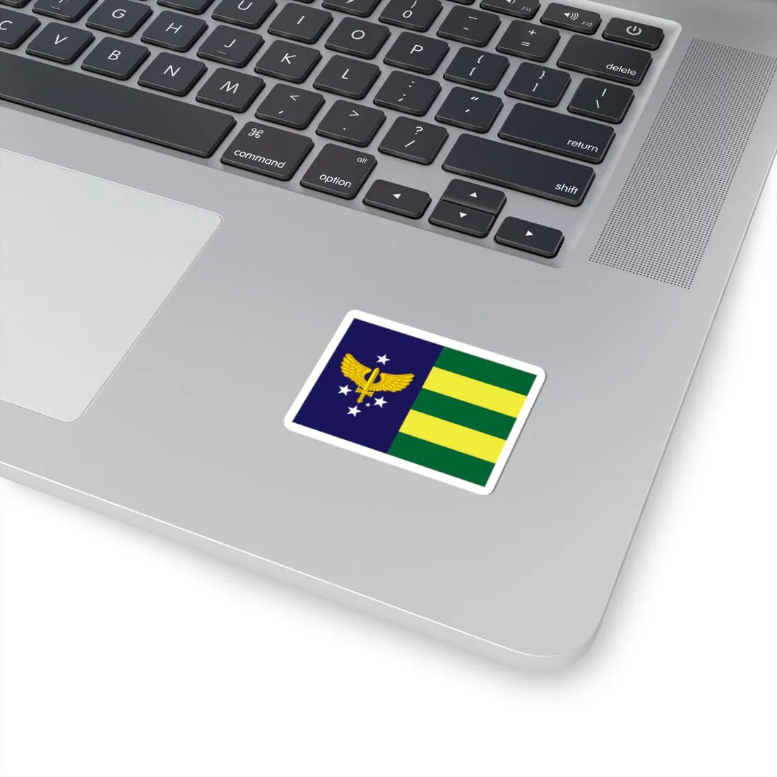 Rank flag of Air Marshal of Brazilian Air Force (Brazil) STICKER Vinyl Kiss-Cut Decal - The Sticker Space