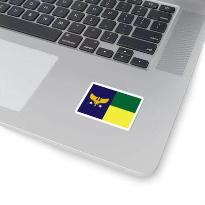 Rank flag of Brigadeiro of Brazilian Air Force (Brazil) STICKER Vinyl Kiss-Cut Decal - The Sticker Space