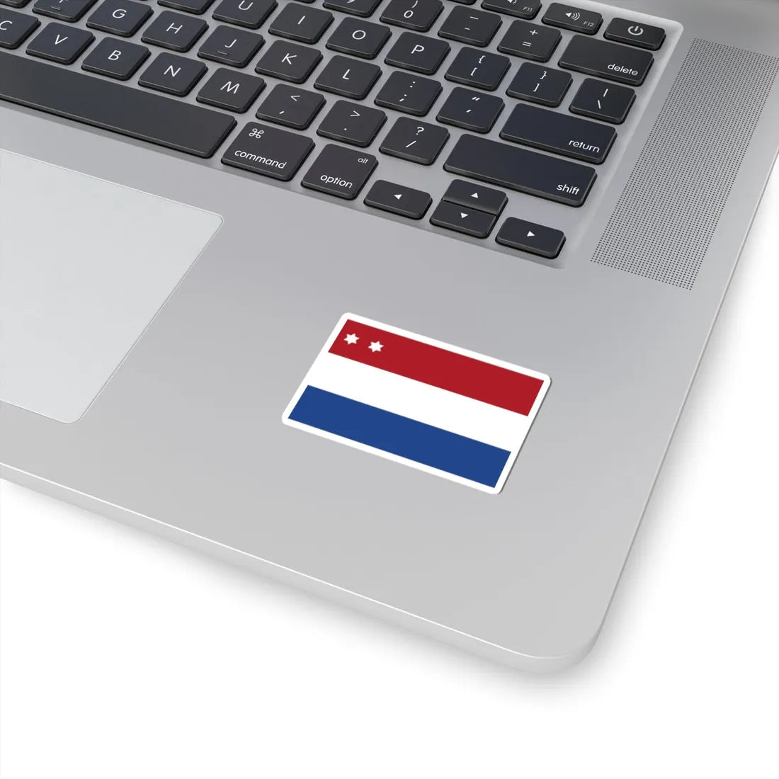 Rank flag of Schout-bij-nacht for the Royal Netherlands Navy (Netherlands) STICKER Vinyl Kiss-Cut Decal - The Sticker Space