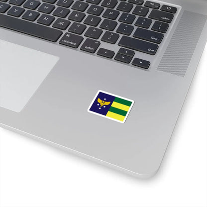 Rank flag of Tenente-brigadeiro of Brazilian Air Force (Brazil) STICKER Vinyl Kiss-Cut Decal - The Sticker Space