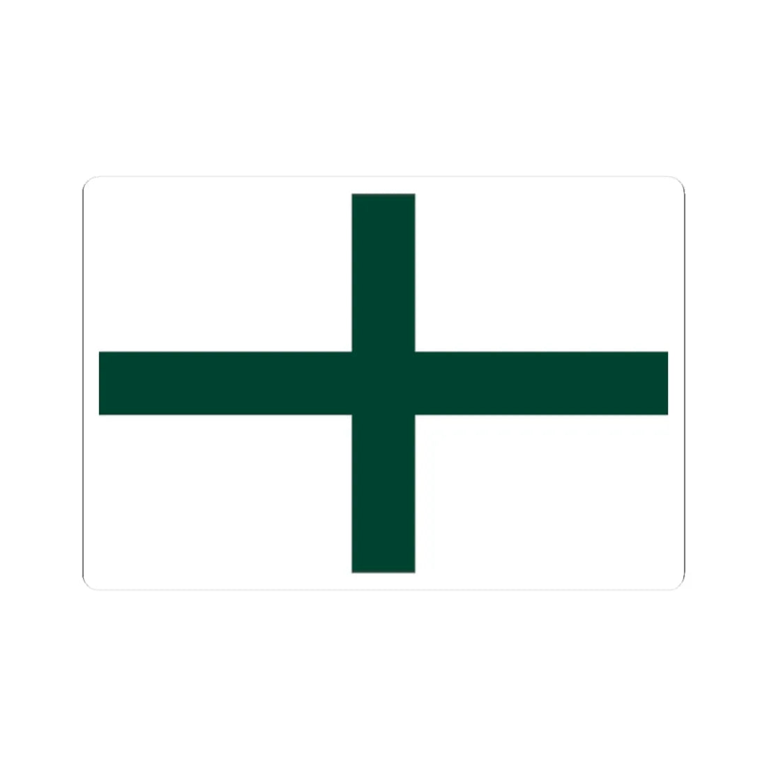 Rank flag of the South African Navy - Admiral 1972-1981 (South Africa) STICKER Vinyl Kiss-Cut Decal 2 Inch White - The Sticker Space