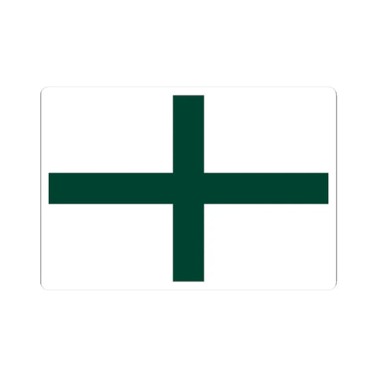 Rank flag of the South African Navy - Admiral 1972-1981 (South Africa) STICKER Vinyl Kiss-Cut Decal 2 Inch White - The Sticker Space