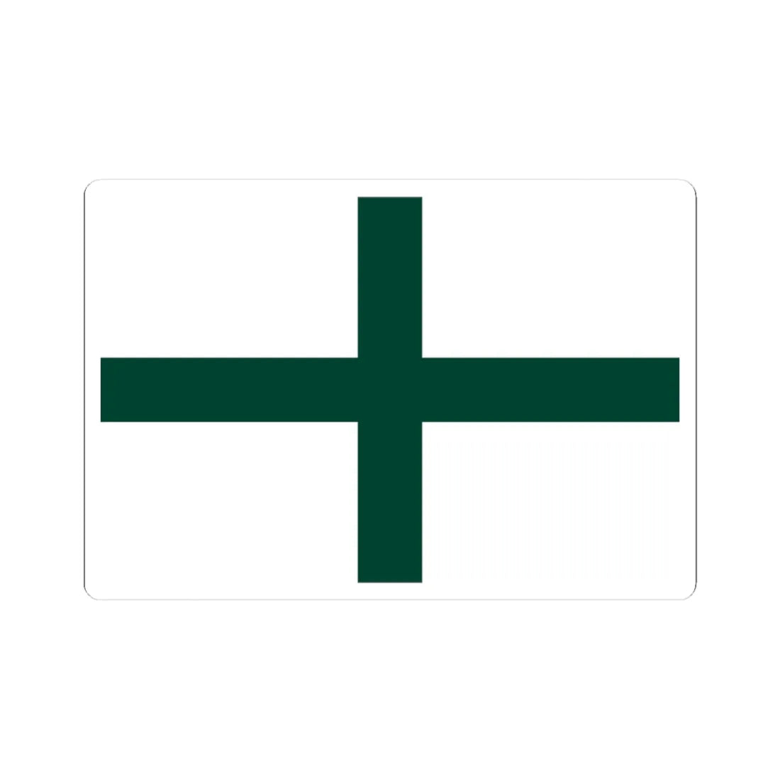 Rank flag of the South African Navy - Admiral 1972-1981 (South Africa) STICKER Vinyl Kiss-Cut Decal 3 Inch White - The Sticker Space
