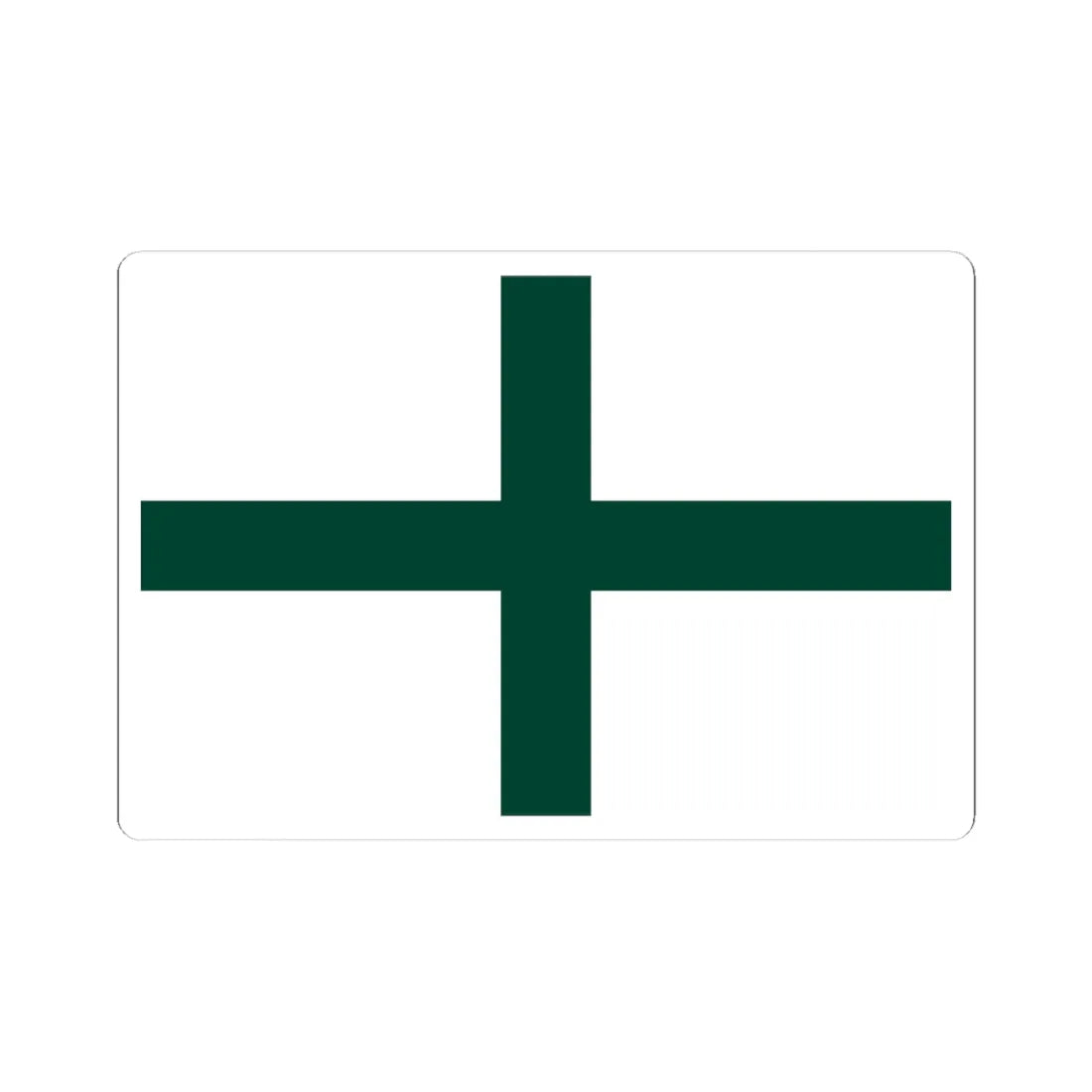 Rank flag of the South African Navy - Admiral 1972-1981 (South Africa) STICKER Vinyl Kiss-Cut Decal 4 Inch White - The Sticker Space