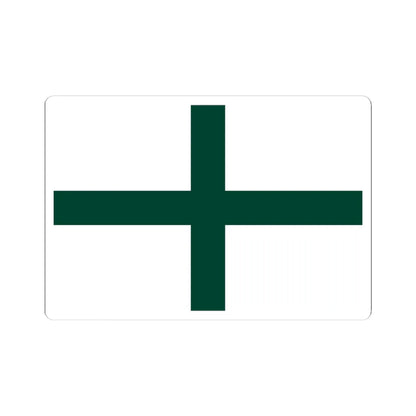 Rank flag of the South African Navy - Admiral 1972-1981 (South Africa) STICKER Vinyl Kiss-Cut Decal 4 Inch White - The Sticker Space