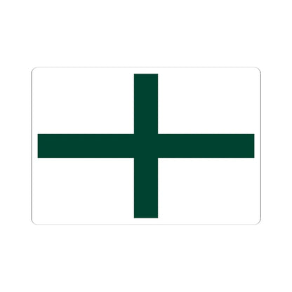 Rank flag of the South African Navy - Admiral 1972-1981 (South Africa) STICKER Vinyl Kiss-Cut Decal 6 Inch White - The Sticker Space