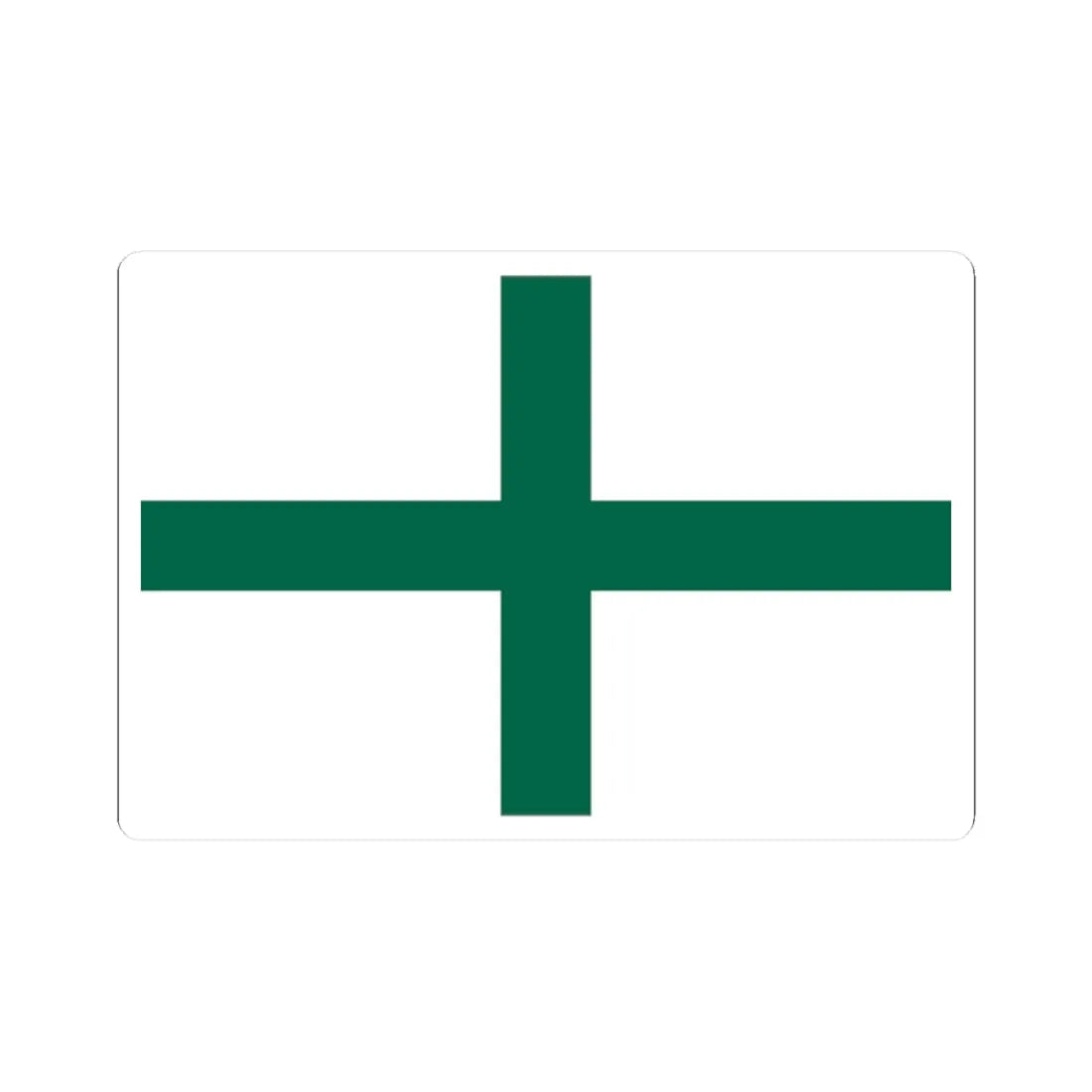 Rank flag of the South African Navy - Admiral 1981-1994 (South Africa) STICKER Vinyl Kiss-Cut Decal 2 Inch White - The Sticker Space