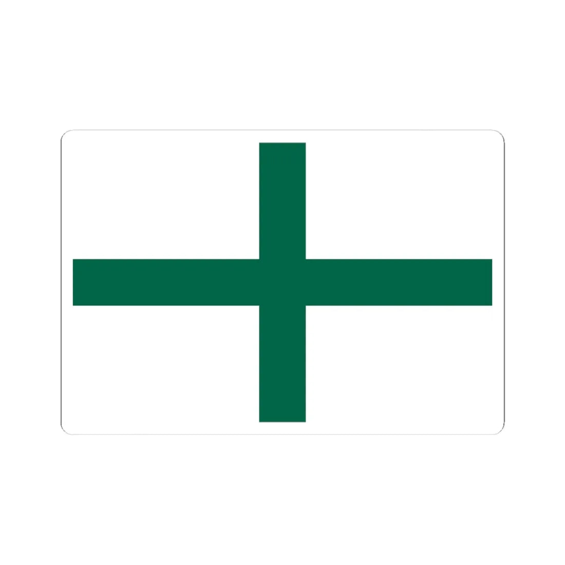 Rank flag of the South African Navy - Admiral 1981-1994 (South Africa) STICKER Vinyl Kiss-Cut Decal 4 Inch White - The Sticker Space