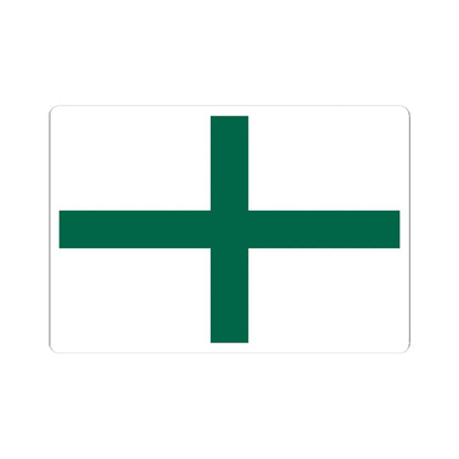 Rank flag of the South African Navy - Admiral 1981-1994 (South Africa) STICKER Vinyl Kiss-Cut Decal 4 Inch White - The Sticker Space