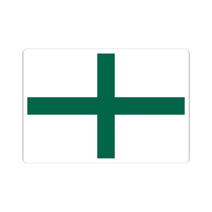 Rank flag of the South African Navy - Admiral 1981-1994 (South Africa) STICKER Vinyl Kiss-Cut Decal 6 Inch White - The Sticker Space