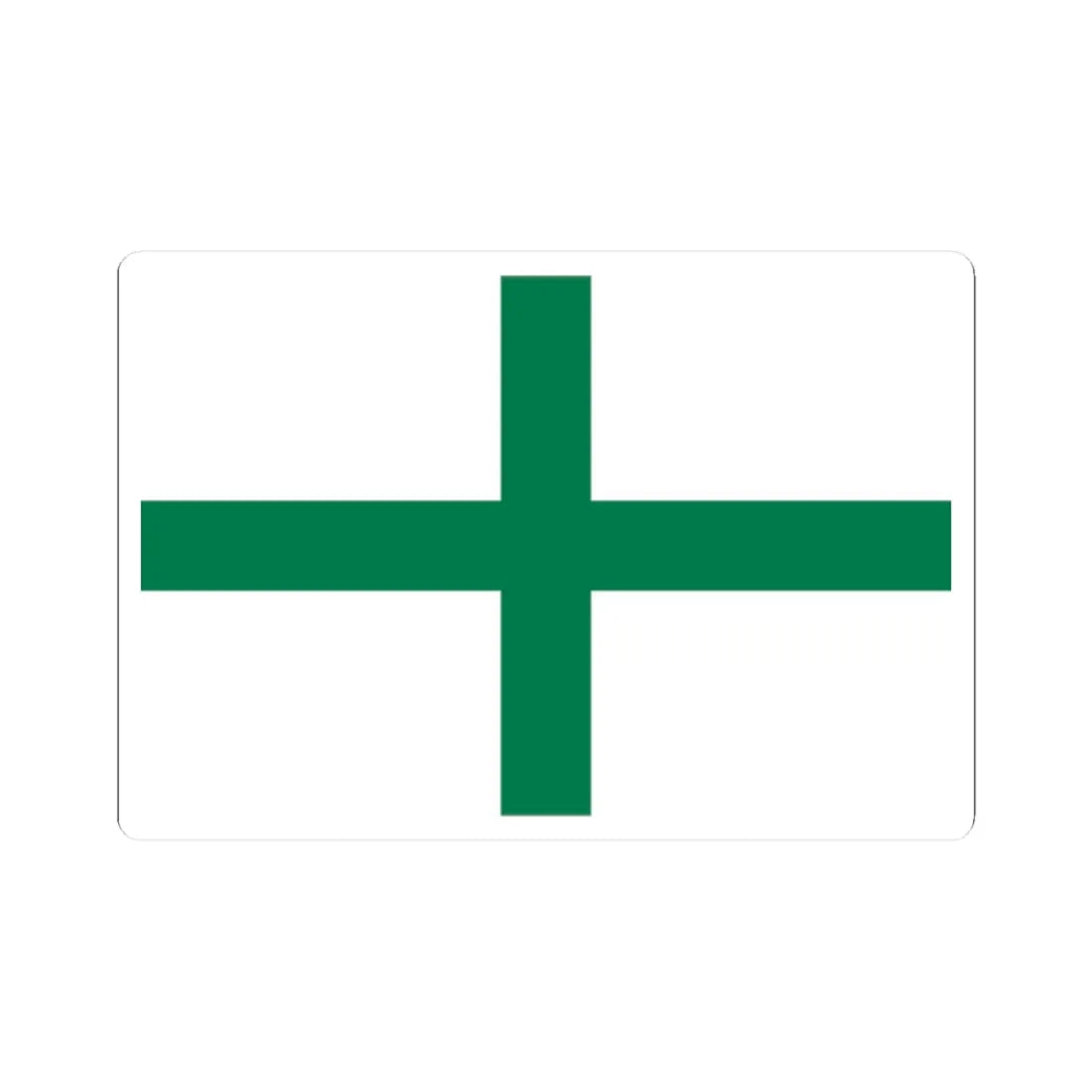 Rank flag of the South African Navy - Admiral (South Africa) STICKER Vinyl Kiss-Cut Decal 2 Inch White - The Sticker Space
