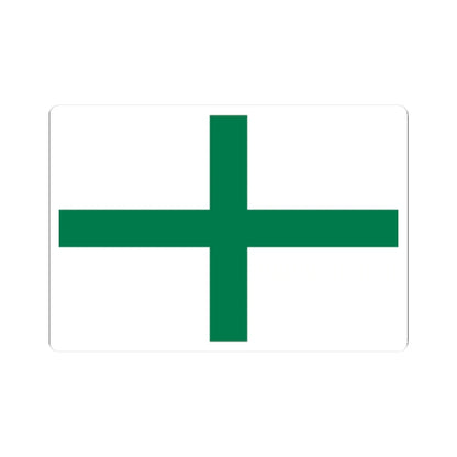 Rank flag of the South African Navy - Admiral (South Africa) STICKER Vinyl Kiss-Cut Decal 2 Inch White - The Sticker Space