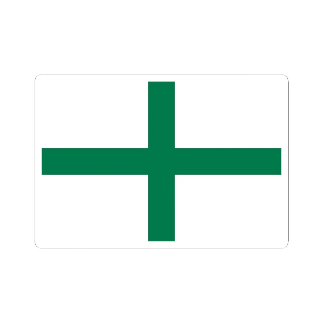 Rank flag of the South African Navy - Admiral (South Africa) STICKER Vinyl Kiss-Cut Decal 4 Inch White - The Sticker Space