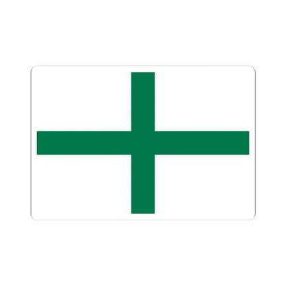 Rank flag of the South African Navy - Admiral (South Africa) STICKER Vinyl Kiss-Cut Decal 4 Inch White - The Sticker Space