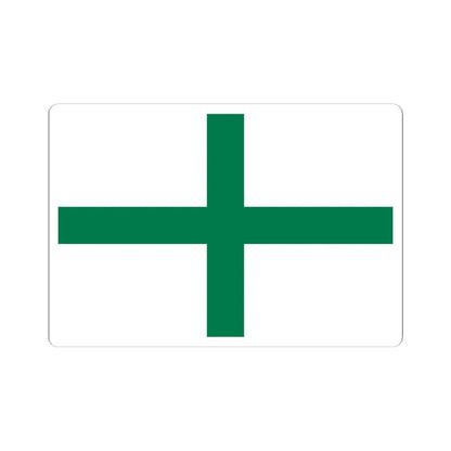 Rank flag of the South African Navy - Admiral (South Africa) STICKER Vinyl Kiss-Cut Decal 6 Inch White - The Sticker Space