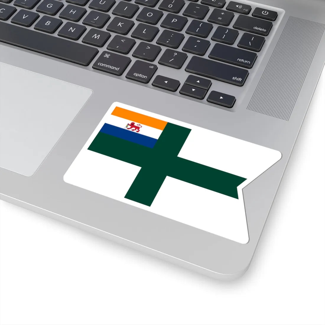 Rank flag of the South African Navy - Chief of the Navy 1952-1959 (South Africa) STICKER Vinyl Kiss-Cut Decal - The Sticker Space
