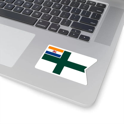Rank flag of the South African Navy - Chief of the Navy 1959-1972 (South Africa) STICKER Vinyl Kiss-Cut Decal - The Sticker Space