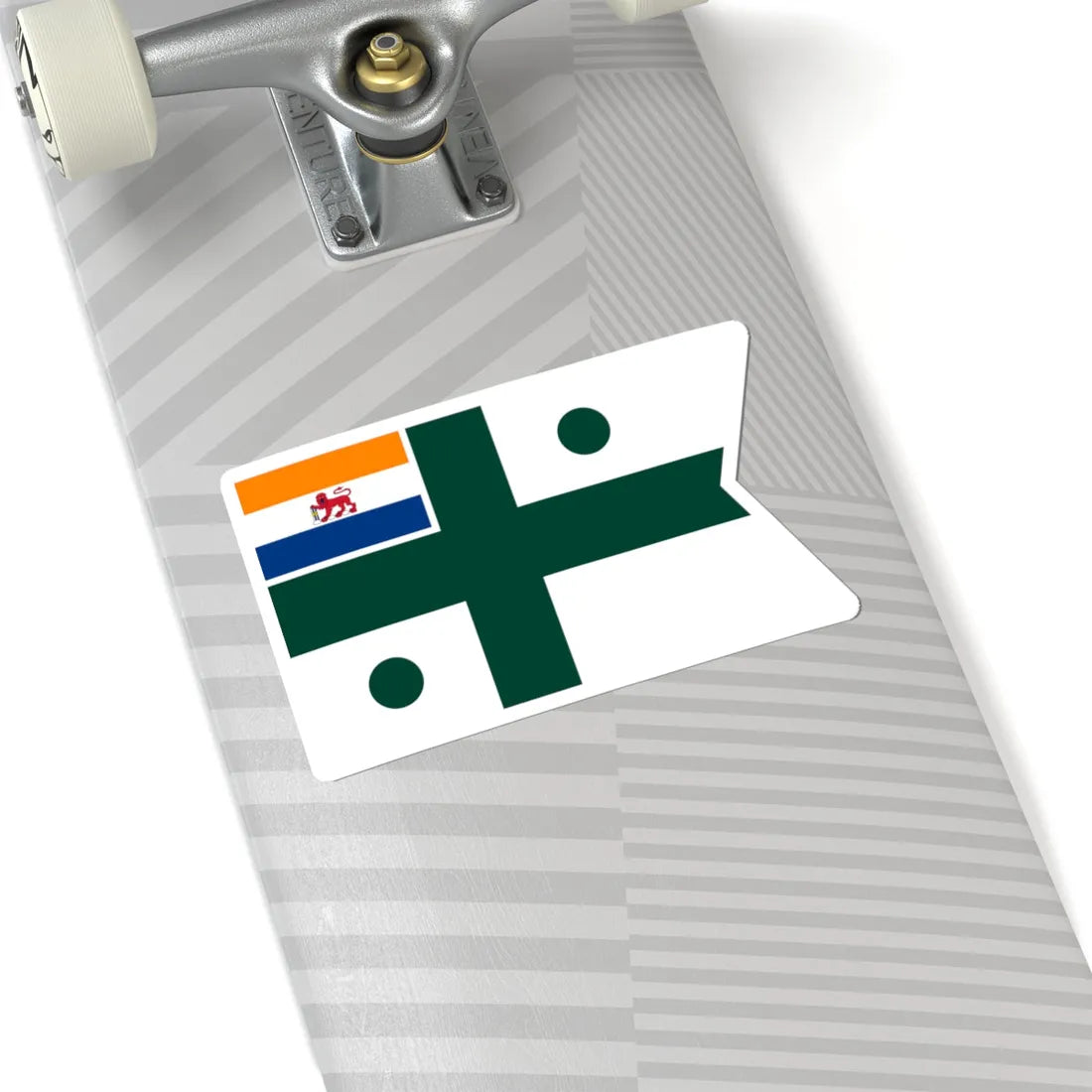 Rank flag of the South African Navy - Rear Admiral 1959-1972 (South Africa) STICKER Vinyl Kiss-Cut Decal - The Sticker Space