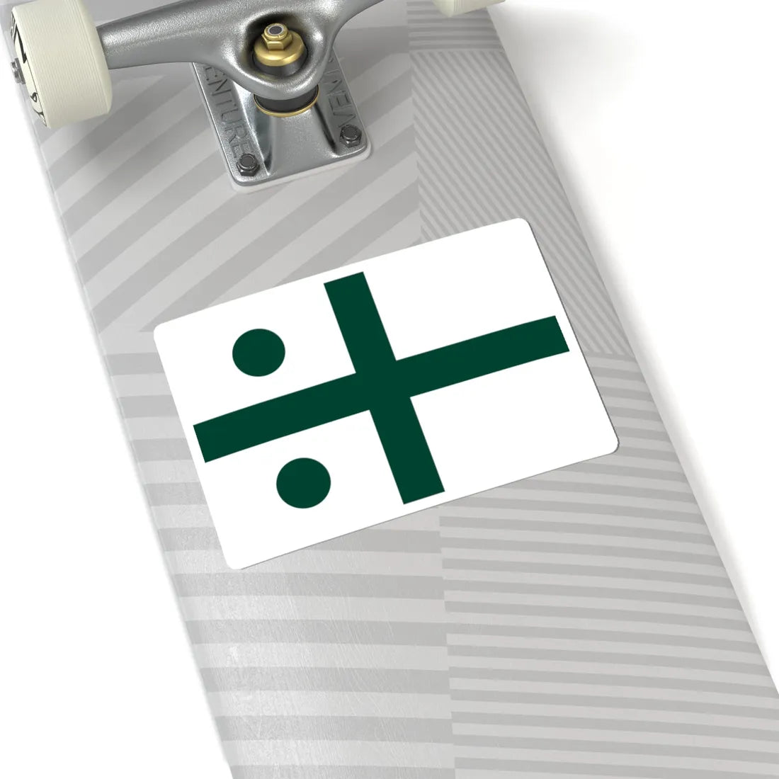 Rank flag of the South African Navy - Rear Admiral 1972-1981 (South Africa) STICKER Vinyl Kiss-Cut Decal - The Sticker Space