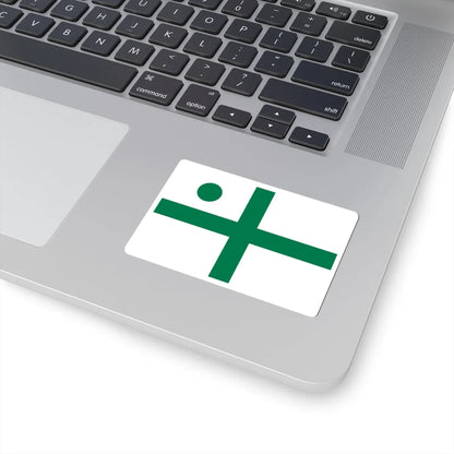 Rank flag of the South African Navy - Vice Admiral (South Africa) STICKER Vinyl Kiss-Cut Decal - The Sticker Space