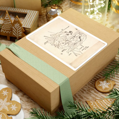 SKU:TSS-STICK-RNSSCN-6X6-13WGY Sizes:6" × 6" Types:White