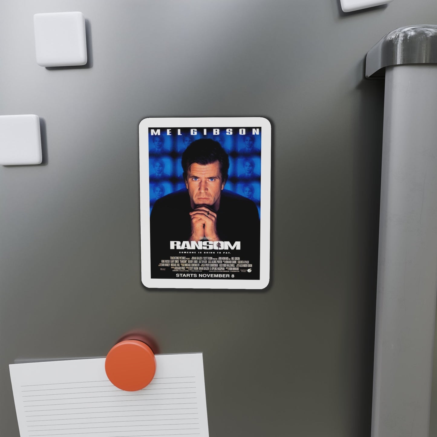 Ransom 1996 Movie Poster Die-Cut Magnet-The Sticker Space