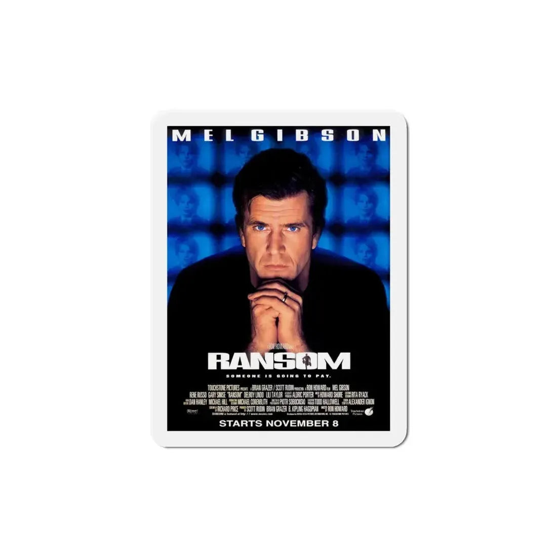 Ransom 1996 Movie Poster Refrigerator Magnet 5 Inch - The Sticker Space