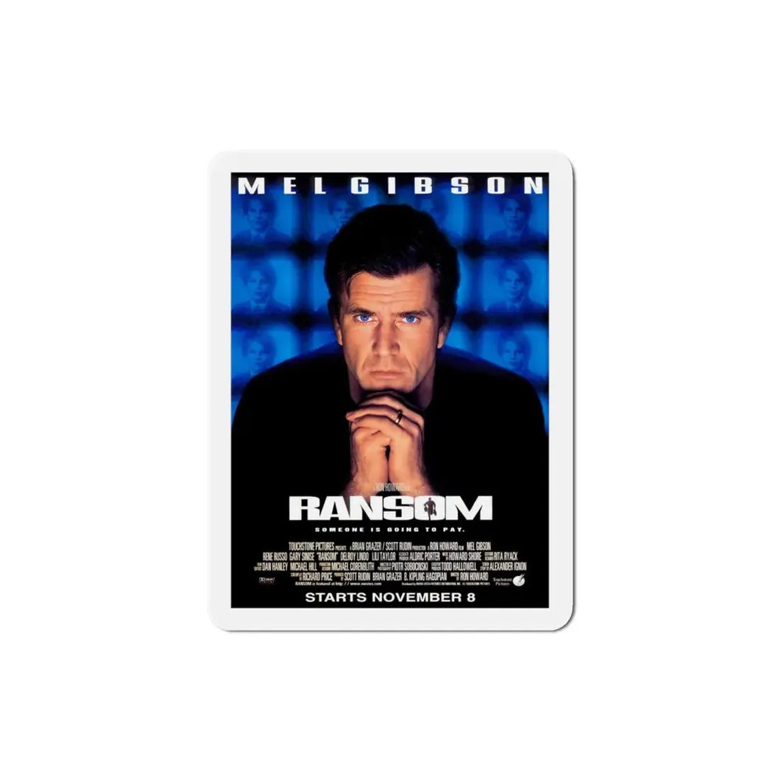 Ransom 1996 Movie Poster Refrigerator Magnet - The Sticker Space