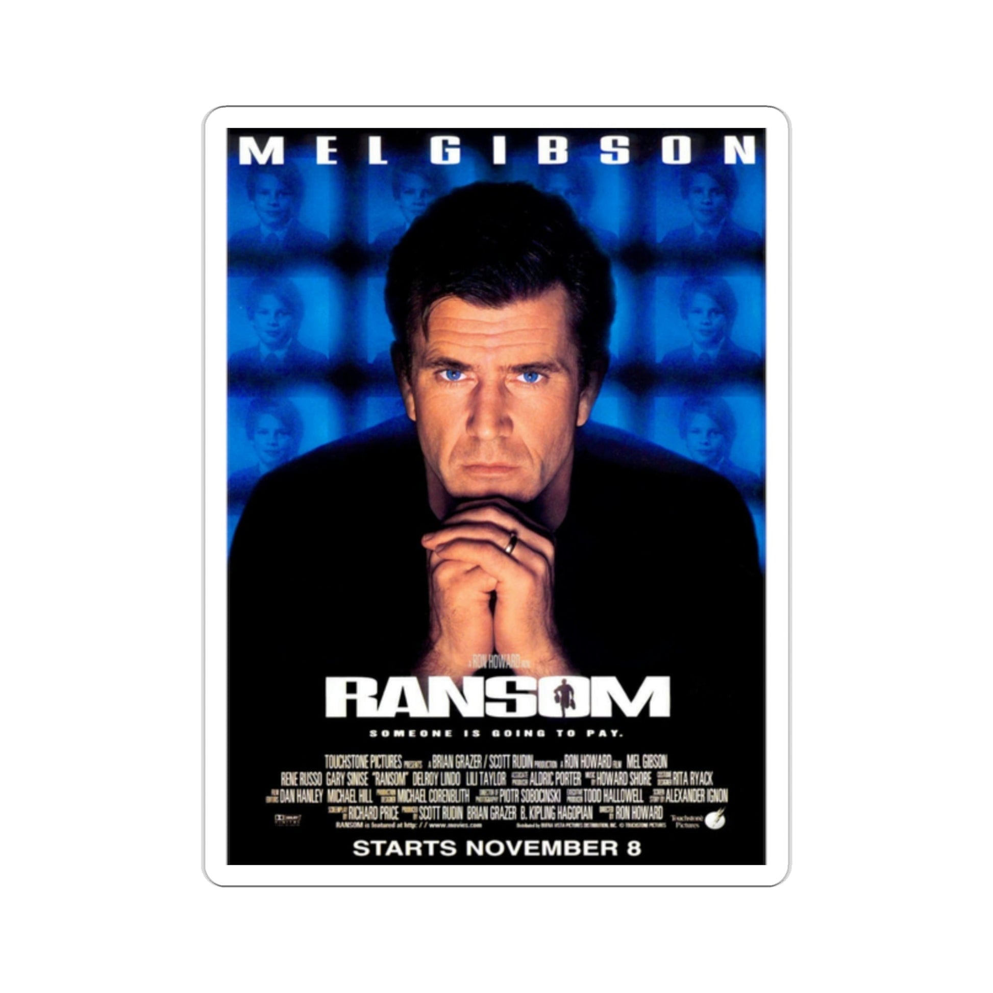 Ransom 1996 Movie Poster STICKER Vinyl Die-Cut Decal-2 Inch-The Sticker Space