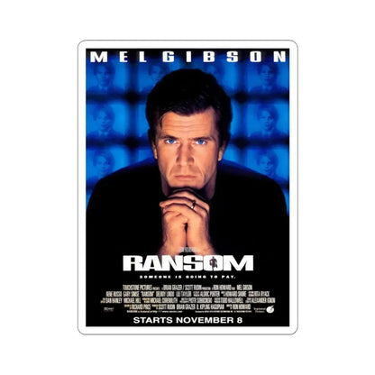 Ransom 1996 Movie Poster - STICKER Vinyl Kiss-Cut Decal 3 Inch White - The Sticker Space