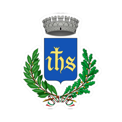 Ranzo-Stemma (Italy) (Coat of Arms) STICKER Vinyl Kiss-Cut Decal 2 Inch White - The Sticker Space