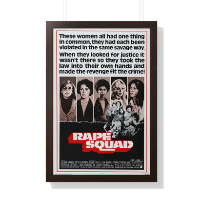 RAPE SQUAD 1974 - Framed Movie Poster-20" x 30"-The Sticker Space