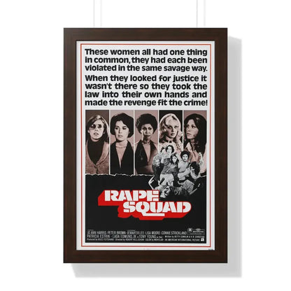 RAPE SQUAD 1974 - Framed Movie Poster - The Sticker Space
