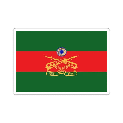 Rashtriya Rifles Flag (India) STICKER Vinyl Die-Cut Decal - The Sticker Space