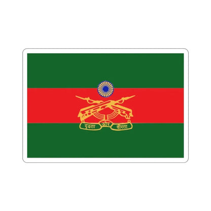 Rashtriya Rifles Flag (India) STICKER Vinyl Die-Cut Decal - The Sticker Space