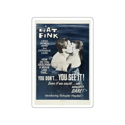 RAT PFINK A BOO BOO 1966 Movie Poster STICKER Vinyl Die-Cut Decal - The Sticker Space