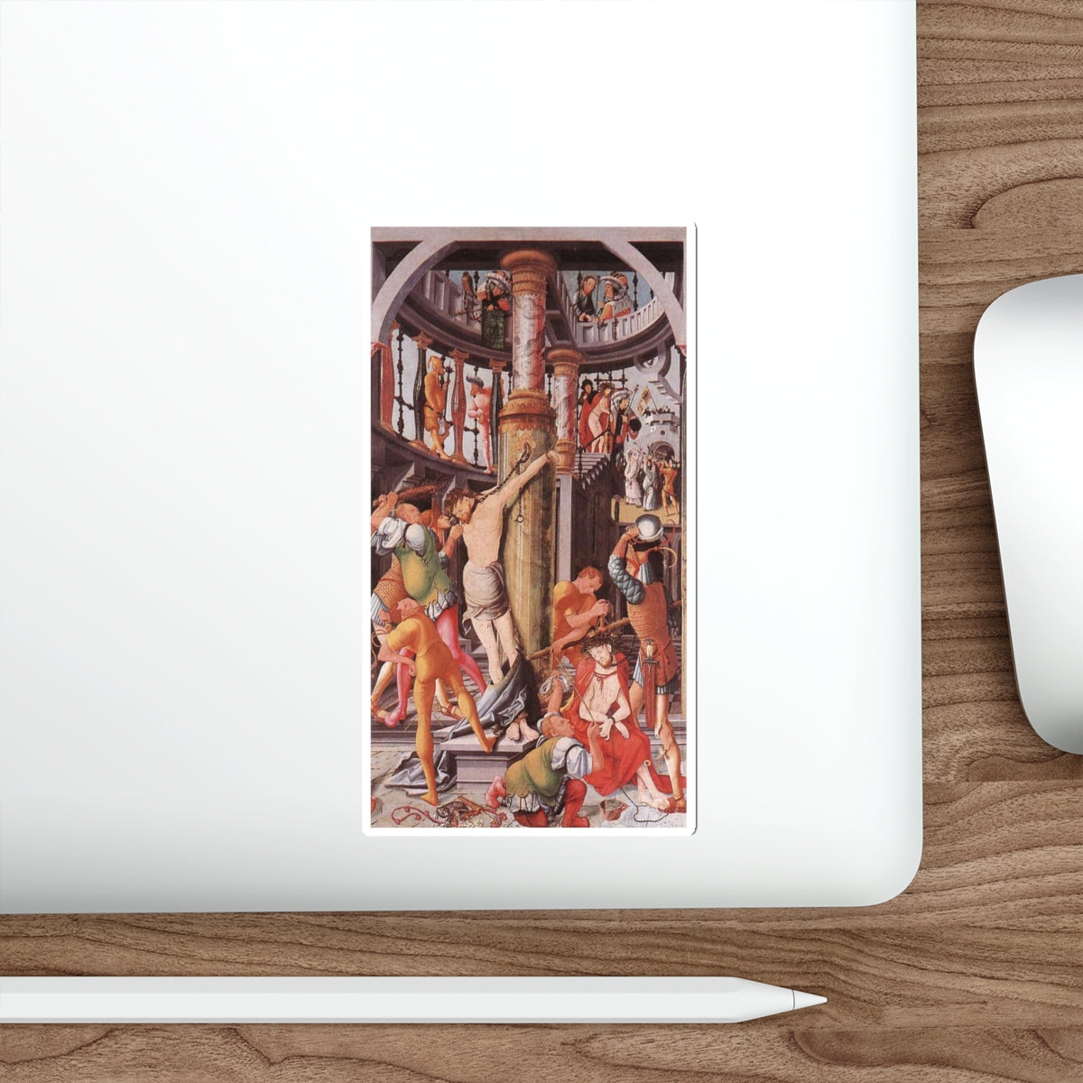 RATGEB, Jorg - Flagellation of Christ (Artwork) STICKER Vinyl Die-Cut Decal-The Sticker Space