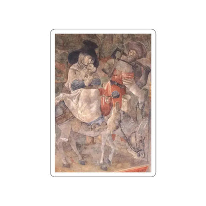 RATGEB, Jorg - Flight to Egypt (Artwork) STICKER Vinyl Die-Cut Decal White Die-Cut 3 Inch - The Sticker Space