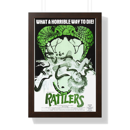 RATTLERS 1976 - Framed Movie Poster-16″ x 24″-The Sticker Space