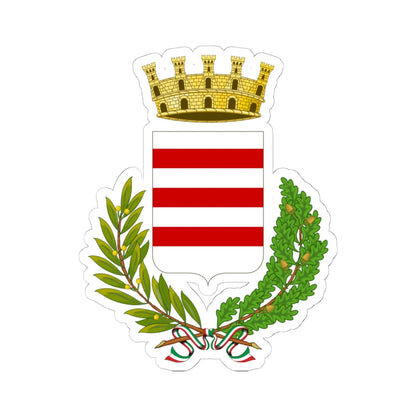 Ravello-Stemma (Italy) (Coat of Arms) STICKER Vinyl Kiss-Cut Decal 6 Inch White - The Sticker Space