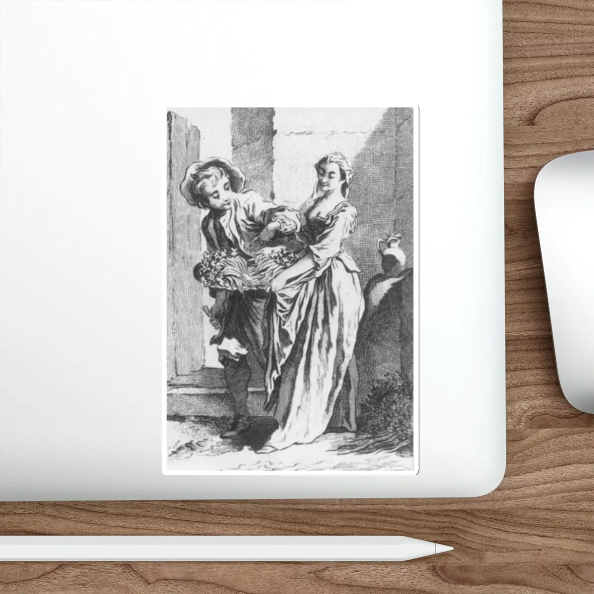 SKU:23797964455904699504 Sticker types:White Shape:Die-Cut Sizes:6" × 6"