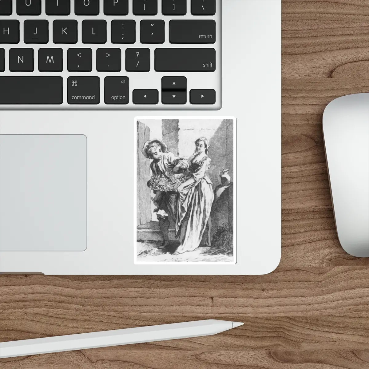 SKU:31506462621700306673 Sticker types:White Shape:Die-Cut Sizes:4" × 4"