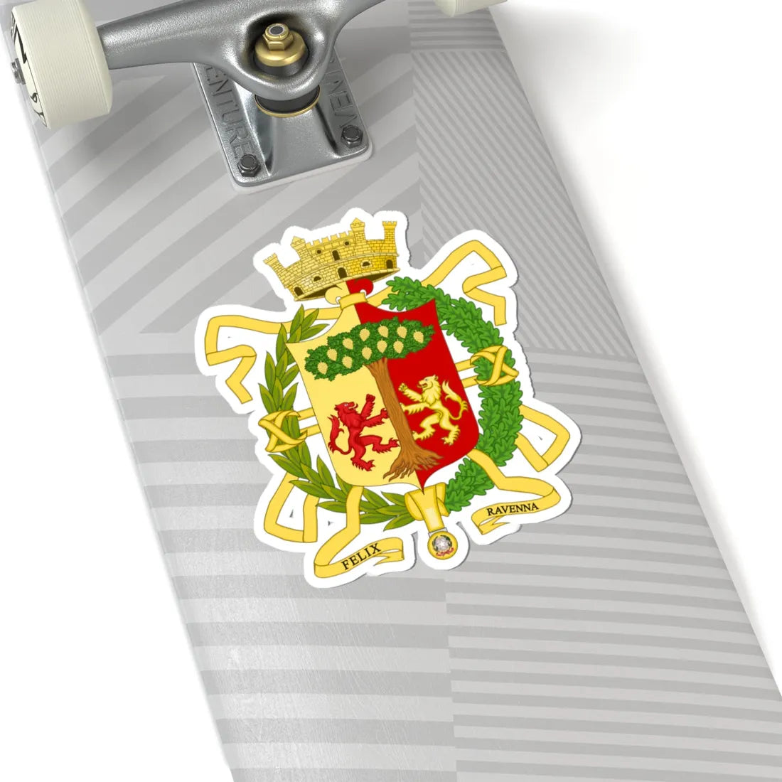 Ravenna-Stemma (Italy) (Coat of Arms) STICKER Vinyl Kiss-Cut Decal - The Sticker Space