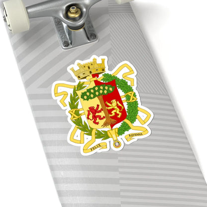 Ravenna-Stemma (Italy) (Coat of Arms) STICKER Vinyl Kiss-Cut Decal - The Sticker Space