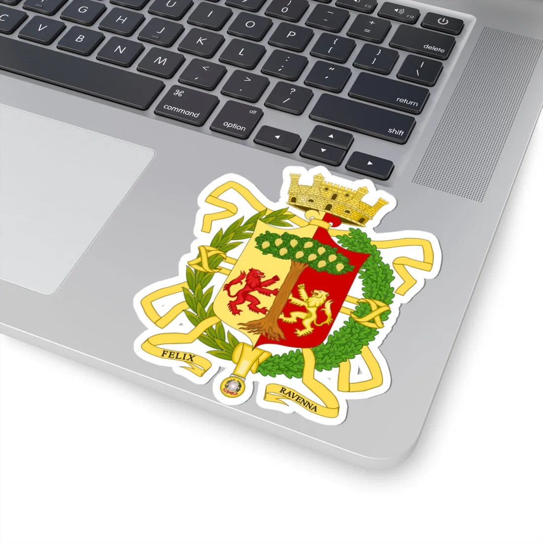 Ravenna-Stemma (Italy) (Coat of Arms) STICKER Vinyl Kiss-Cut Decal - The Sticker Space